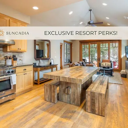Suncadia 2 Bdrm Townhome With Private Hot Tub